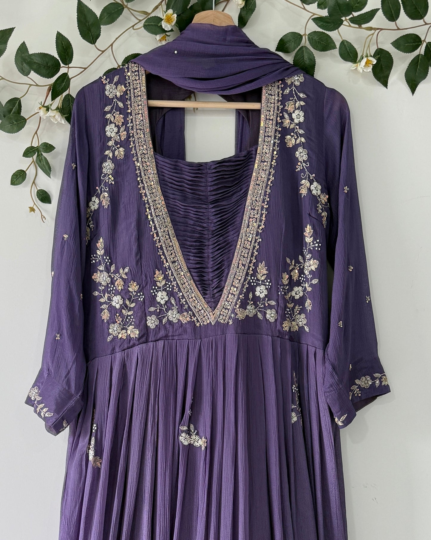 Royal Purple - Anarkali Dress